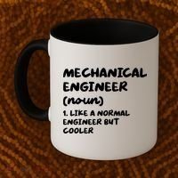 Mechanical Engineer Definition Funny Engineering Coffee Mug thumb 2