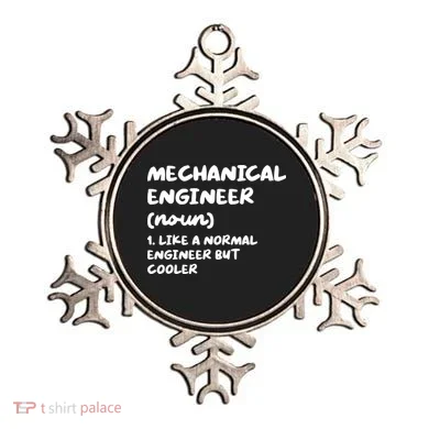 Mechanical Engineer Definition Funny Engineering Ornament