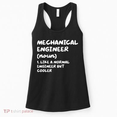 Mechanical Engineer Definition Funny Engineering Women's Tank Top