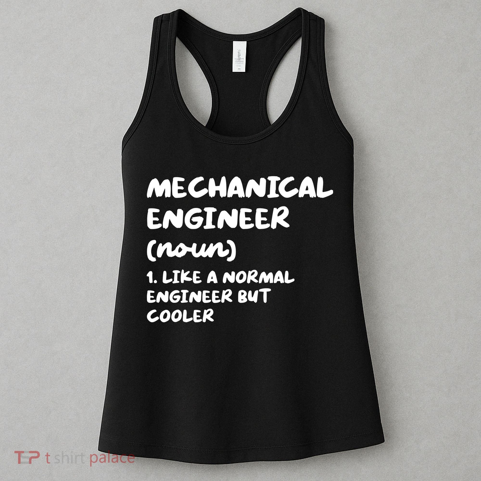 Mechanical Engineer Definition Funny Engineering Women's Tank Top