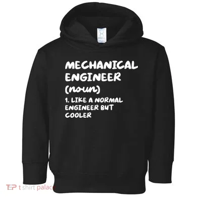 Mechanical Engineer Definition Funny Engineering Toddler Hoodie