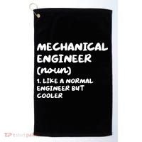 Mechanical Engineer Definition Funny Engineering Golf Towel thumb 0
