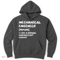 Mechanical Engineer Definition Funny Engineering Hoodie thumb 0