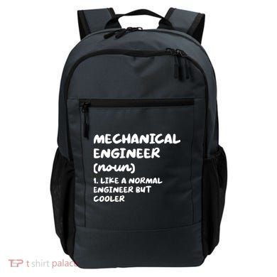 Mechanical Engineer Definition Funny Engineering Backpack