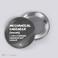 Mechanical Engineer Definition Funny Engineering Button thumb 0