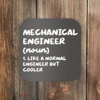 Mechanical Engineer Definition Funny Engineering Coaster thumb 0