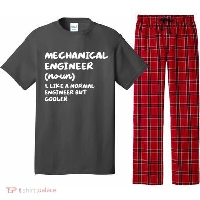 Mechanical Engineer Definition Funny Engineering Pajama Set
