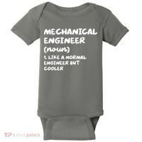 Mechanical Engineer Definition Funny Engineering Baby Bodysuit thumb 0