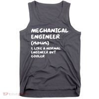 Mechanical Engineer Definition Funny Engineering Tank Top thumb 0
