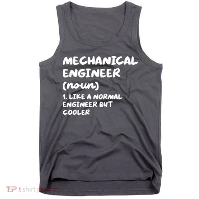 Mechanical Engineer Definition Funny Engineering Tank Top