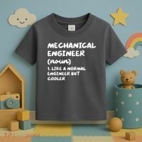 Mechanical Engineer Definition Funny Engineering Toddler T-Shirt thumb 3