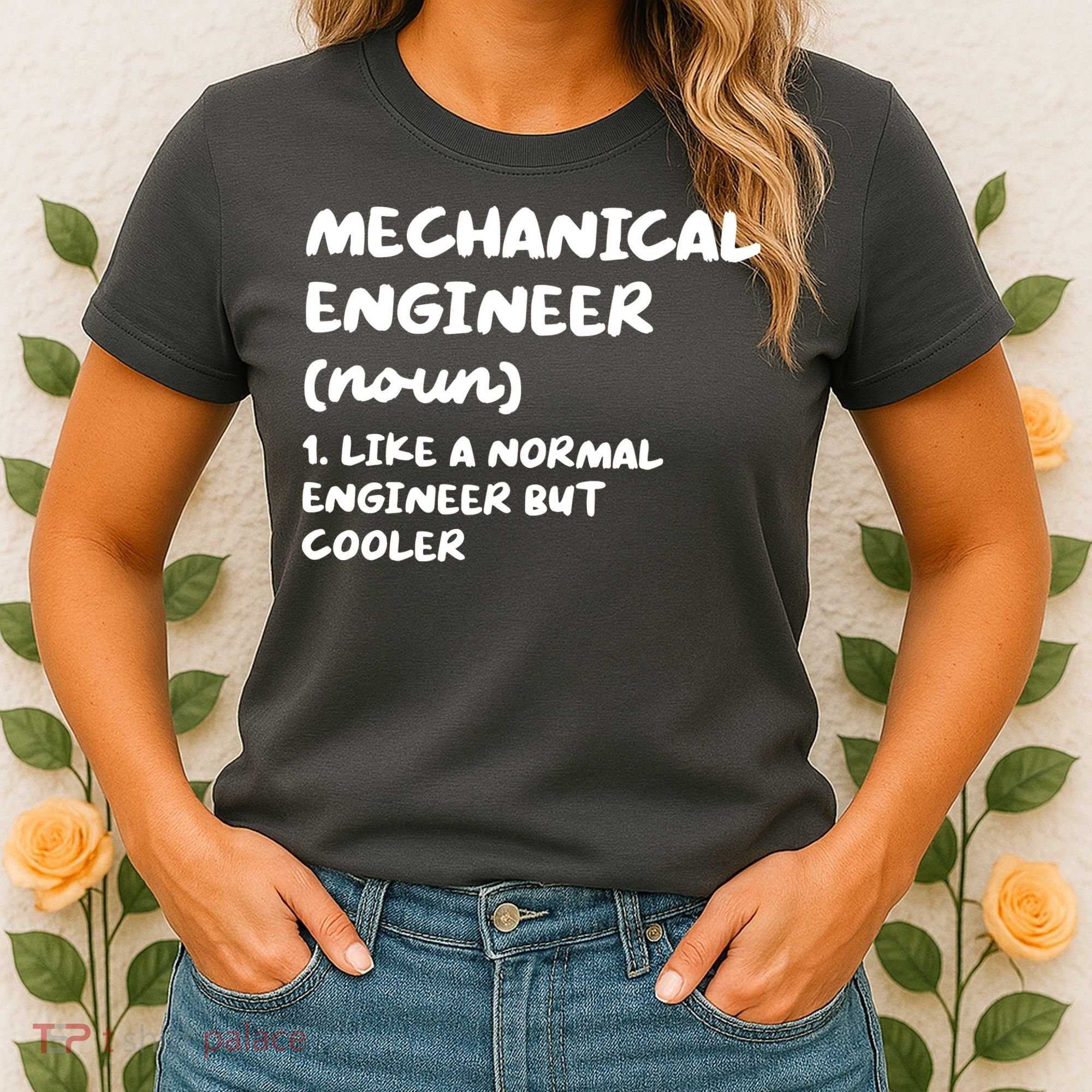 Mechanical Engineer Definition Funny Engineering Women's T-Shirt