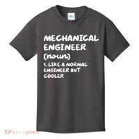 Mechanical Engineer Definition Funny Engineering Kids T-Shirt thumb 0