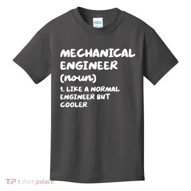 Mechanical Engineer Definition Funny Engineering Kids T-Shirt