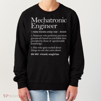 Mechatronic Engineer Definition Apparel, Engineering Premium Women's Sweatshirt