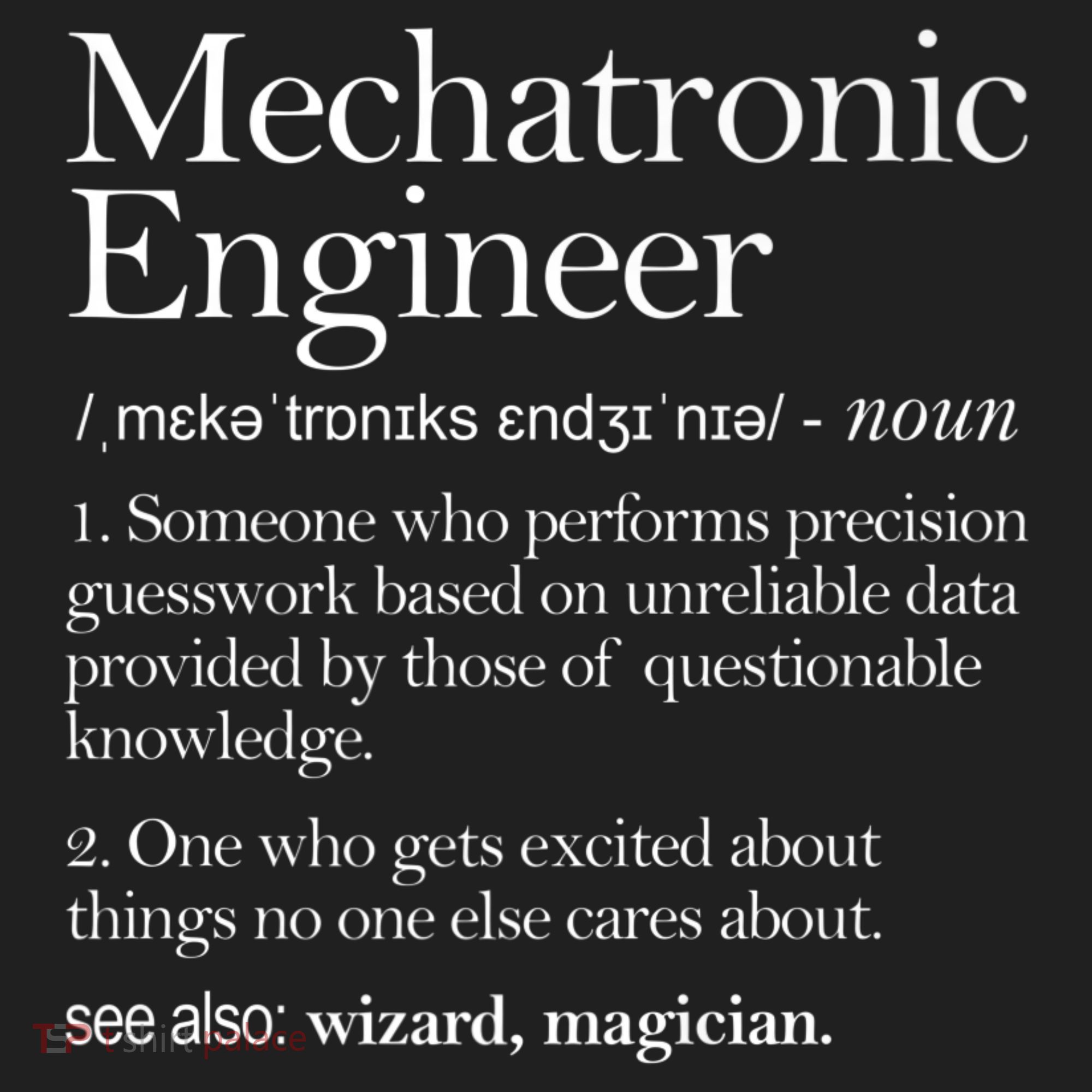 Mechatronic Engineer Definition Apparel, Engineering Premium Women's Sweatshirt
