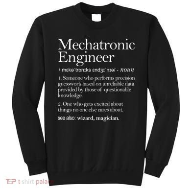 Mechatronic Engineer Definition Apparel, Engineering Premium Sweatshirt