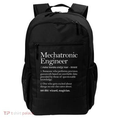 Mechatronic Engineer Definition Apparel, Engineering Premium Backpack