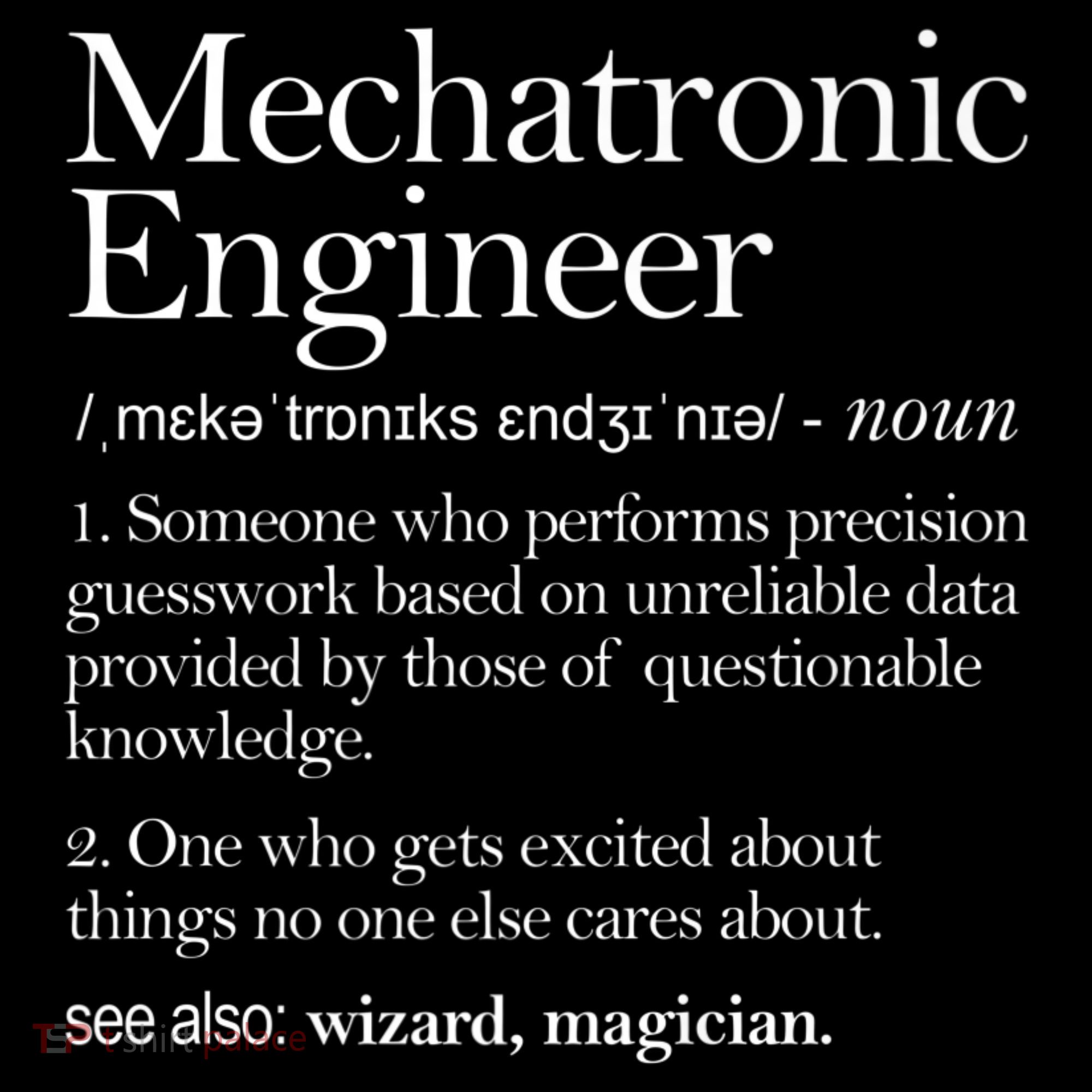 Mechatronic Engineer Definition Apparel, Engineering Premium Women's Hoodie