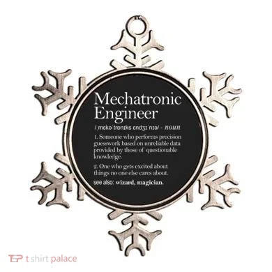 Mechatronic Engineer Definition Apparel, Engineering Premium Ornament