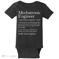 Mechatronic Engineer Definition Apparel, Engineering Premium Baby Bodysuit thumb 0