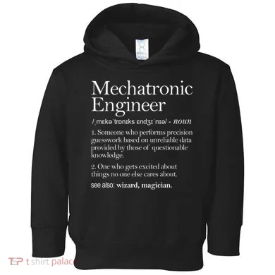 Mechatronic Engineer Definition Apparel, Engineering Premium Toddler Hoodie