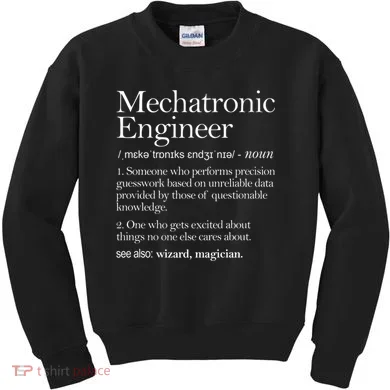 Mechatronic Engineer Definition Apparel, Engineering Premium Kids Sweatshirt