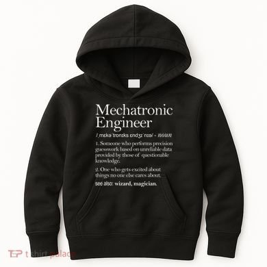 Mechatronic Engineer Definition Apparel, Engineering Premium Kids Hoodie