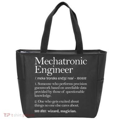 Mechatronic Engineer Definition Apparel, Engineering Premium Tote Bag