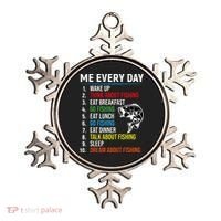 Me Every Day Funny Fishing For Fisherman  Ornament thumb 0