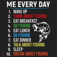 Me Every Day Funny Fishing For Fisherman  Hat thumb 2