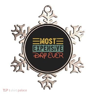 Most Expensive Day Ever Vacation Travel Funny Saying Ornament