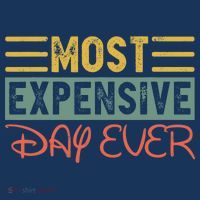 Most Expensive Day Ever Vacation Travel Funny Saying Women's Tank Top thumb 5