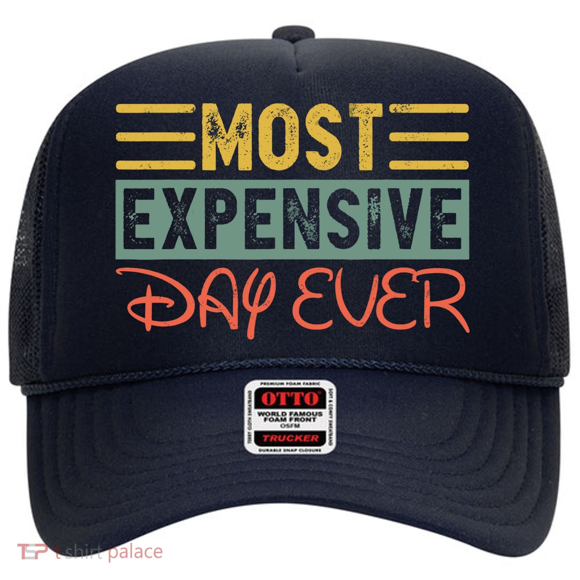 Most Expensive Day Ever Vacation Travel Funny Saying Hat