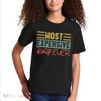 Most Expensive Day Ever Vacation Travel Funny Saying Kids T-Shirt thumb 2