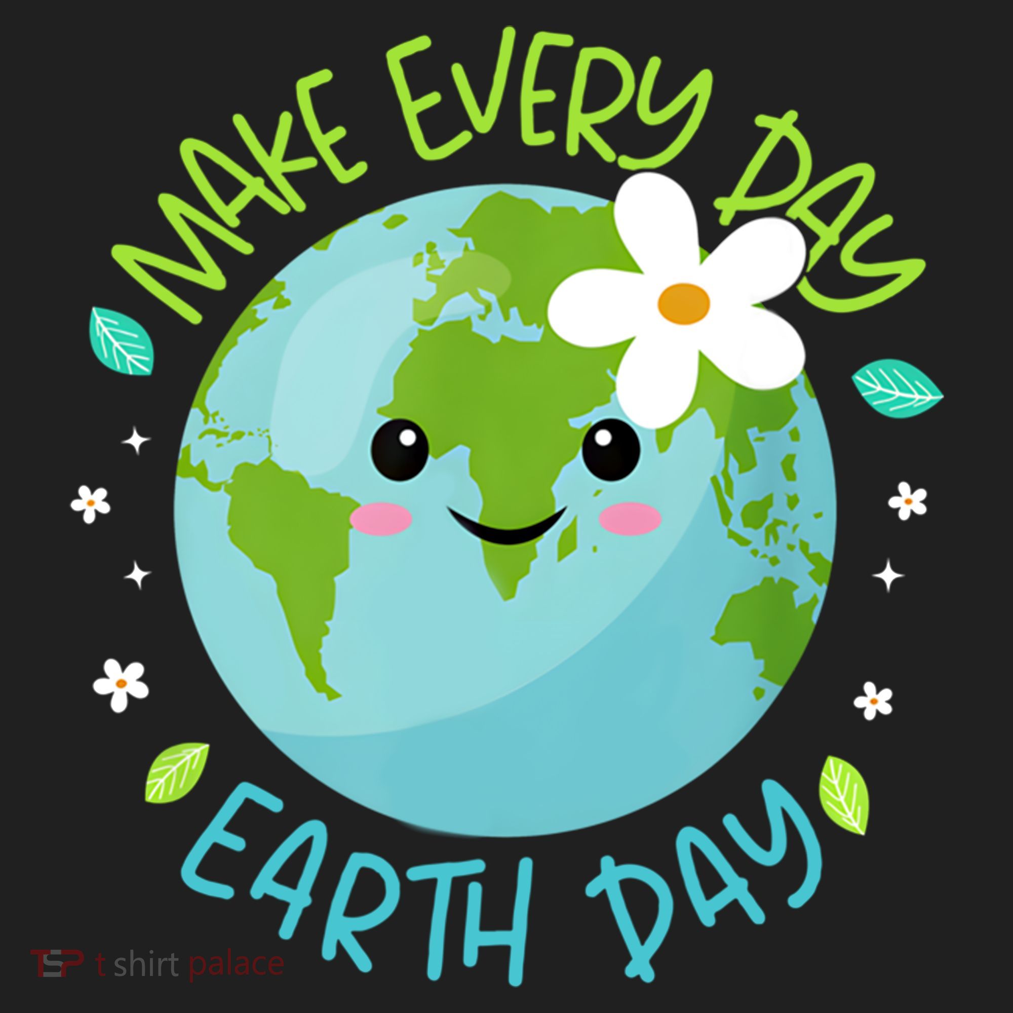 Make Every Day Earth Day Cute Planet Save Environt Gift Beanie