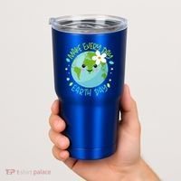 Make Every Day Earth Day Cute Planet Save Environt Gift Tumbler thumb 2