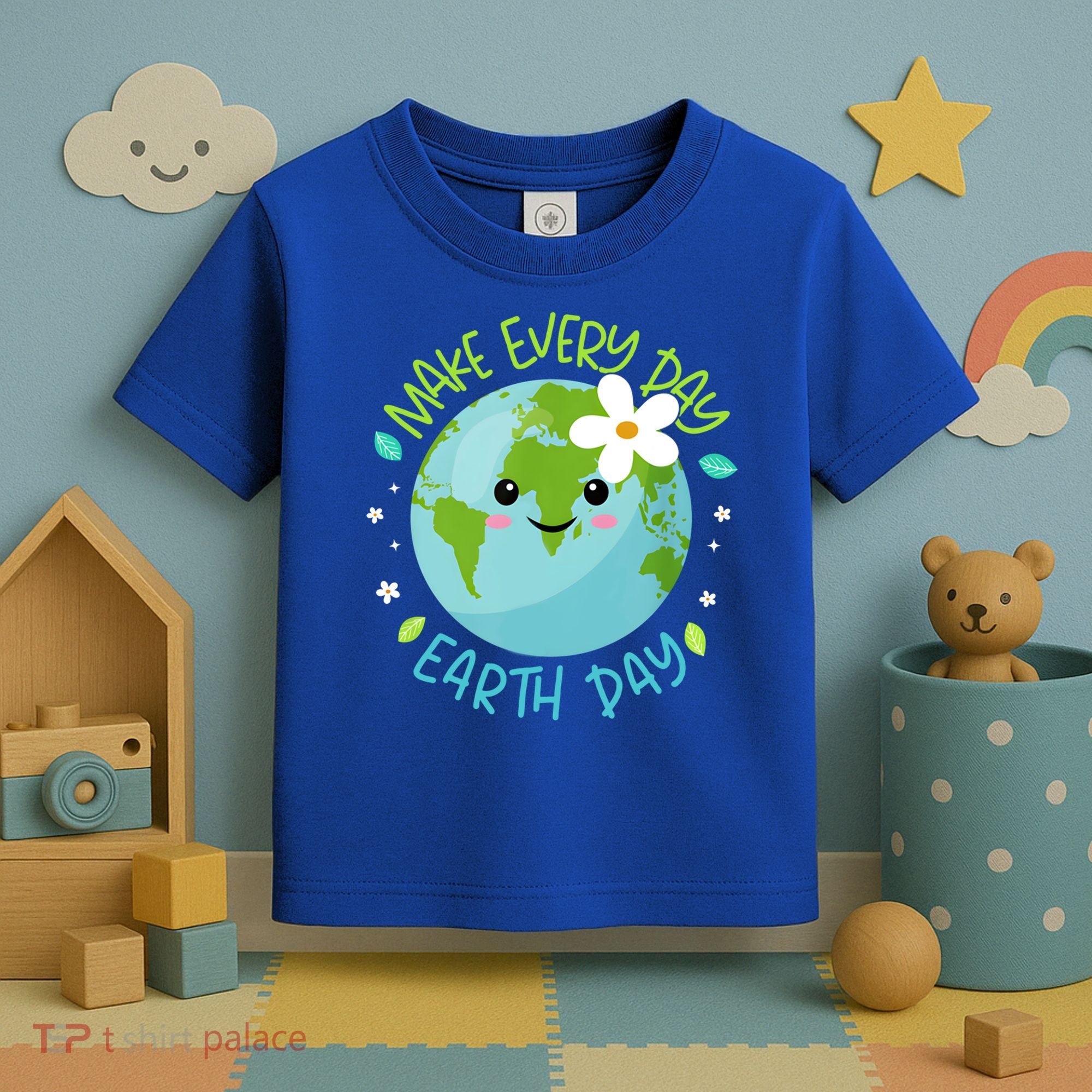 Make Every Day Earth Day Cute Planet Save Environt Gift Toddler T-Shirt