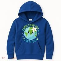 Make Every Day Earth Day Cute Planet Save Environt Gift Kids Hoodie thumb 0