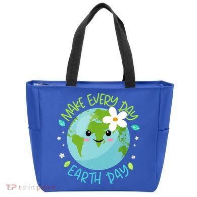 Make Every Day Earth Day Cute Planet Save Environt Gift Tote Bag
