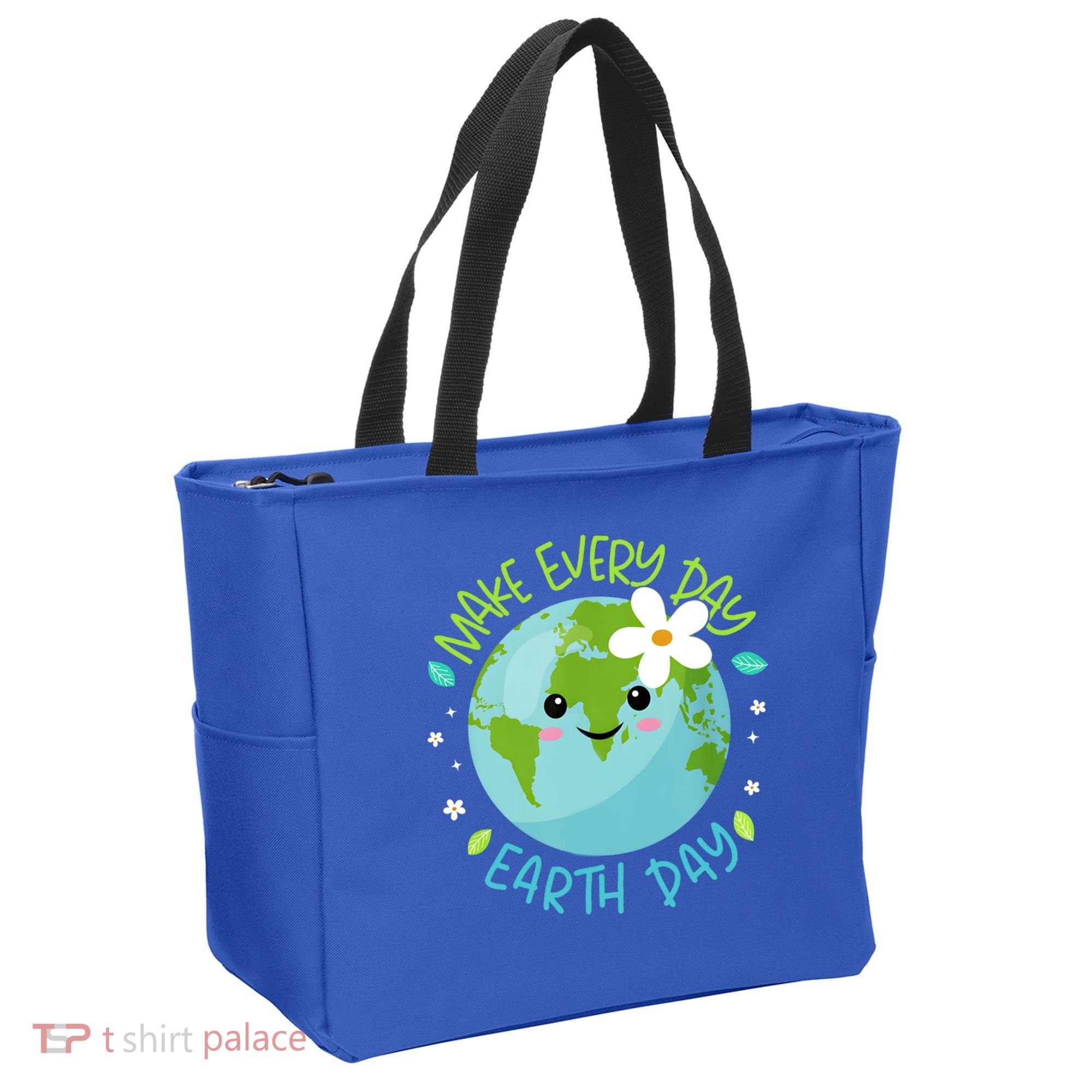 Make Every Day Earth Day Cute Planet Save Environt Gift Tote Bag