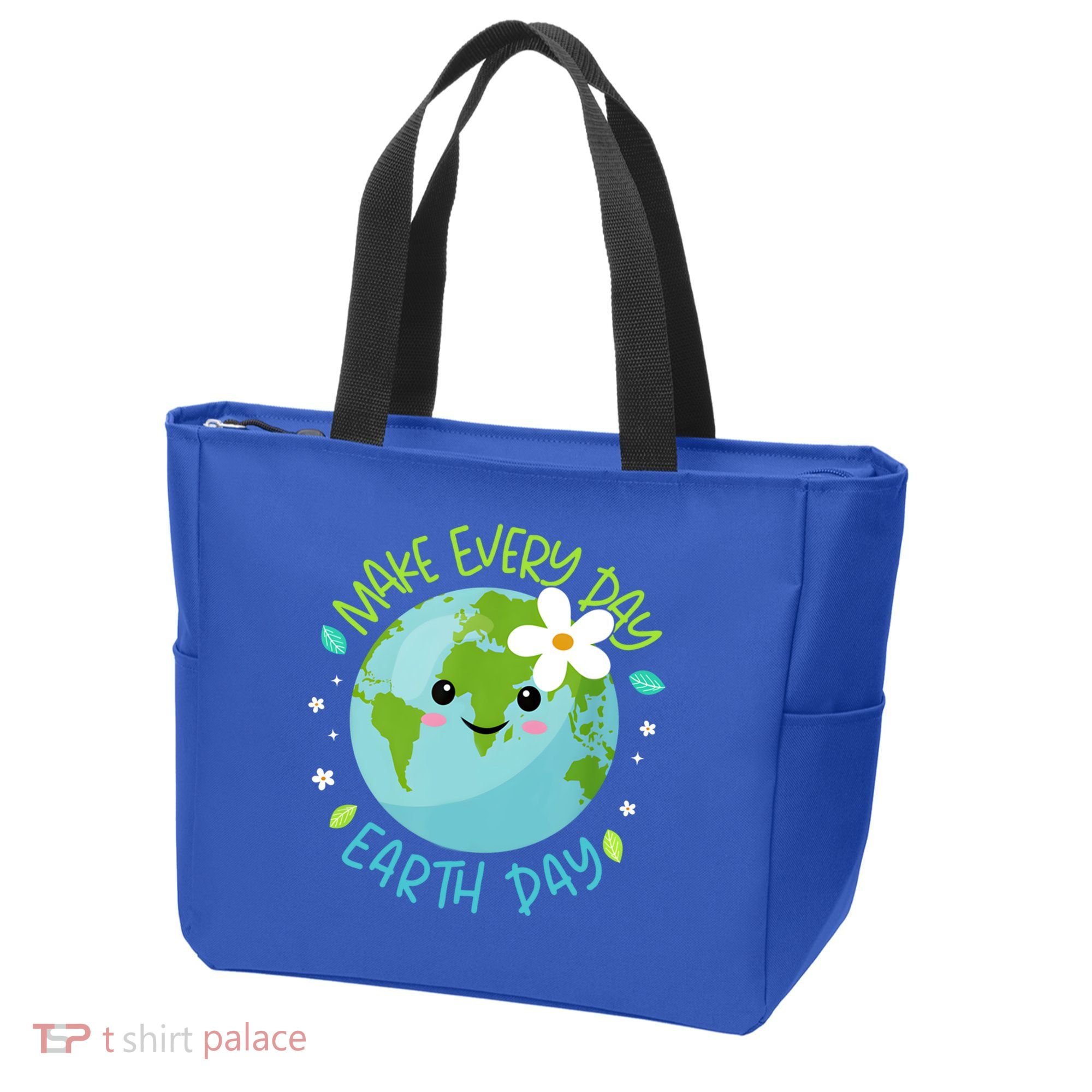 Make Every Day Earth Day Cute Planet Save Environt Gift Tote Bag