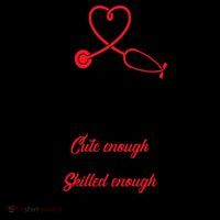 Medical Assistant Cute Enough To Stop Your Heart Coffee Mug thumb 5