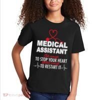 Medical Assistant Cute Enough To Stop Your Heart Kids T-Shirt thumb 2
