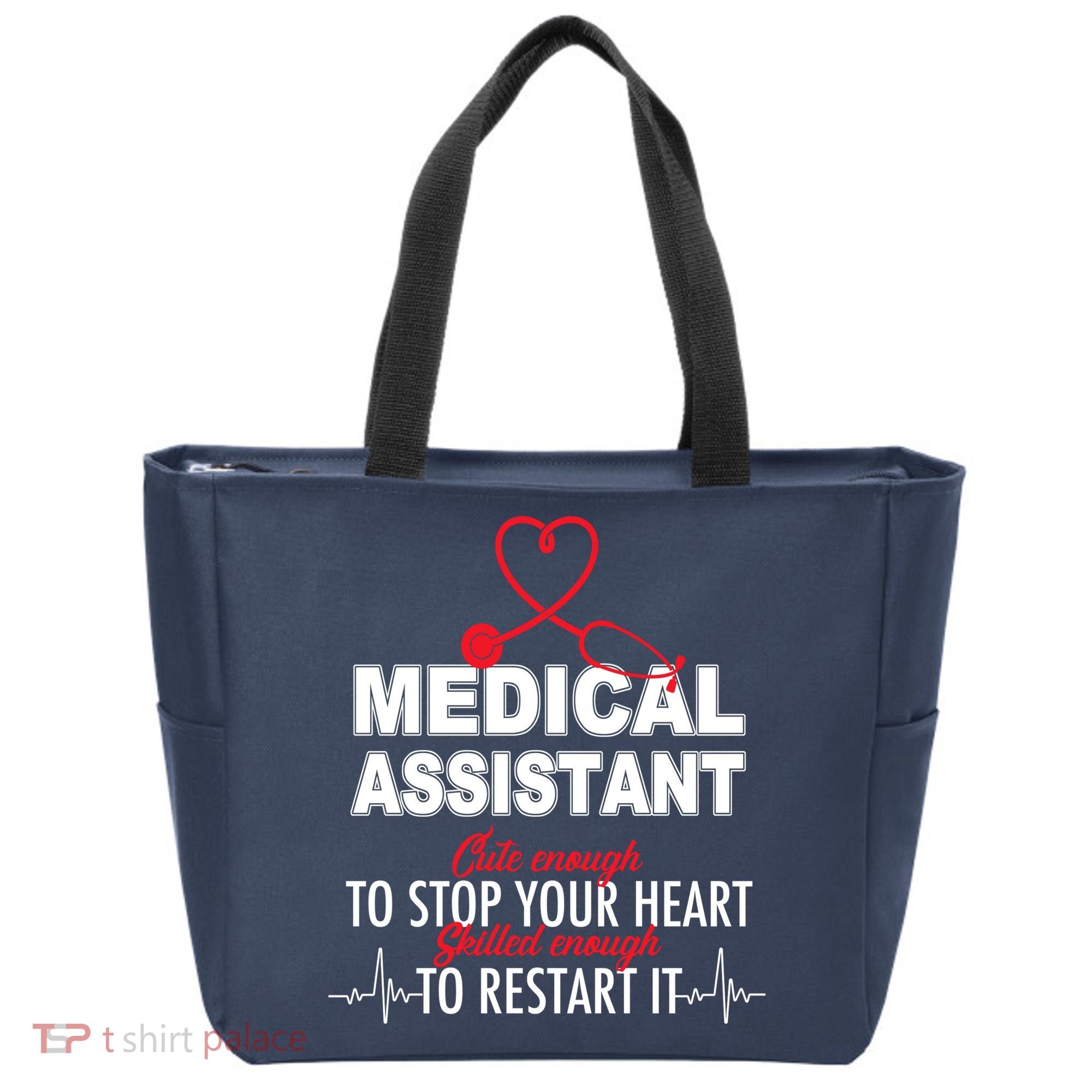 Medical Assistant Cute Enough To Stop Your Heart Tote Bag