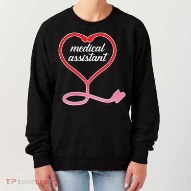 Medical Assistant Stethoscope Heart Women's Sweatshirt