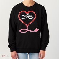 Medical Assistant Stethoscope Heart Women's Sweatshirt thumb 0