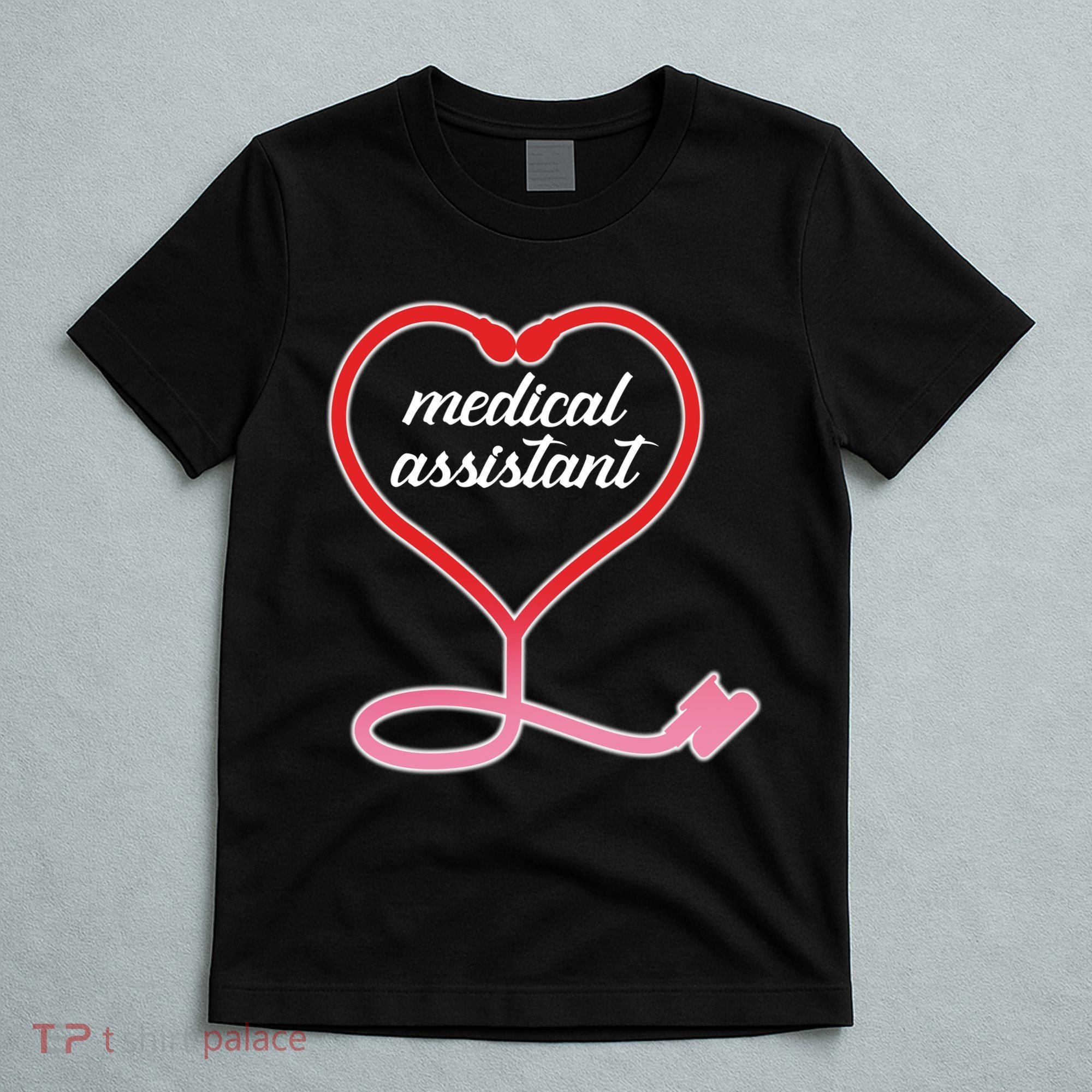 Medical Assistant Stethoscope Heart T-Shirt