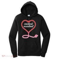 Medical Assistant Stethoscope Heart Women's Hoodie thumb 0