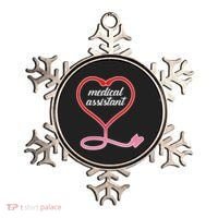 Medical Assistant Stethoscope Heart Ornament thumb 0